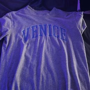 Light grey short sleeve.